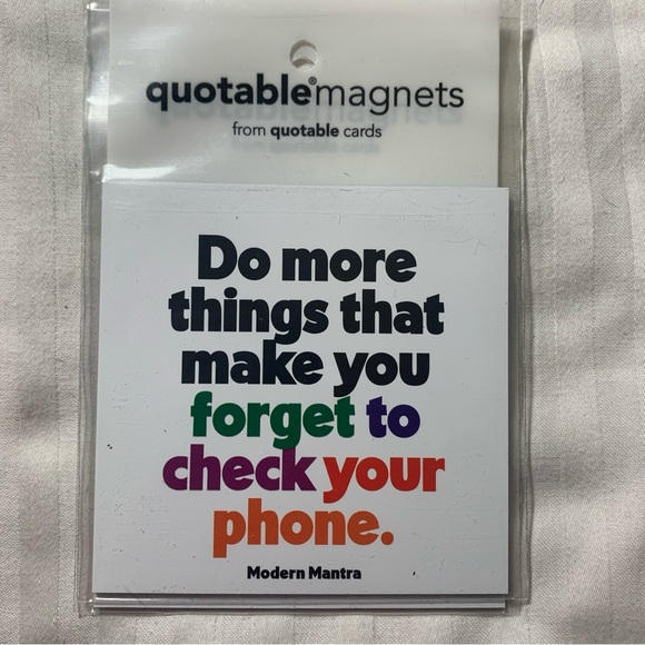 Quotable Magnets By Quotable Cards Lot Of 6 Inspirational Sayings USA Made - Picture 3 of 7